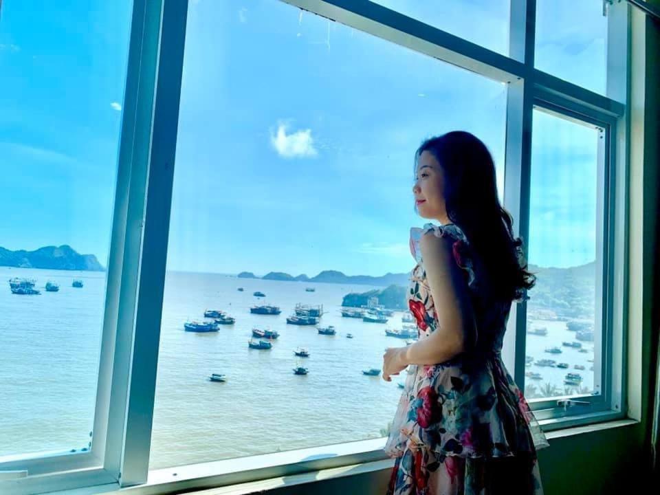 Thu Ha Sea View Hotel Dong Khe Sau Esterno foto