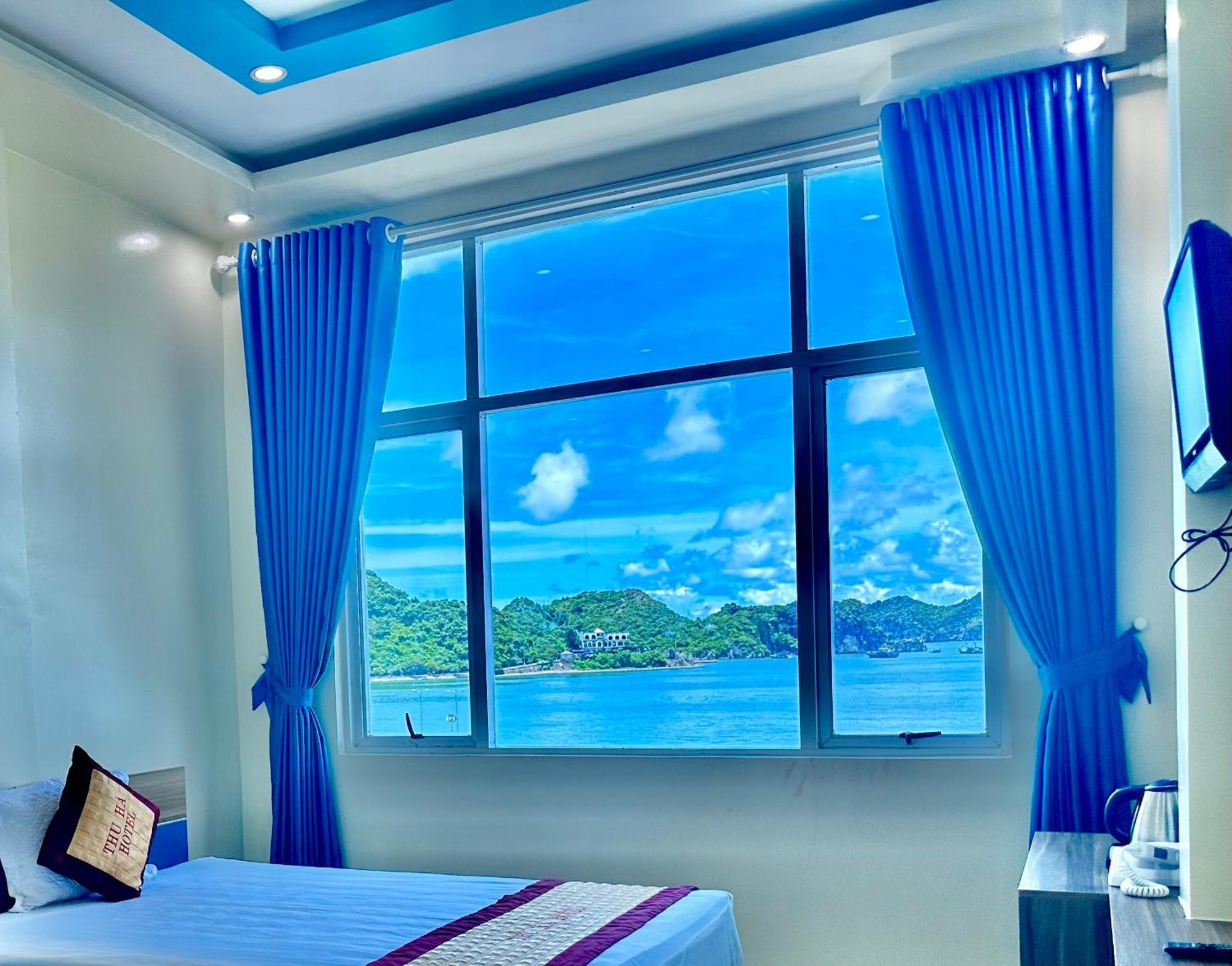Thu Ha Sea View Hotel Dong Khe Sau Esterno foto