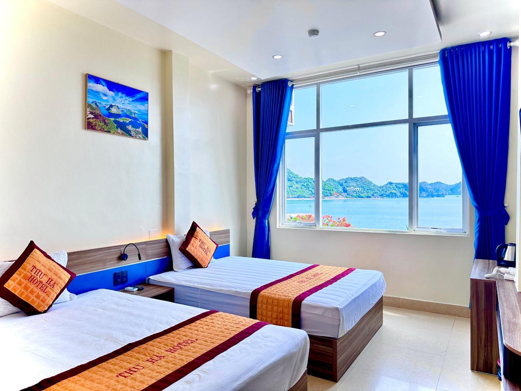 Thu Ha Sea View Hotel Dong Khe Sau Esterno foto
