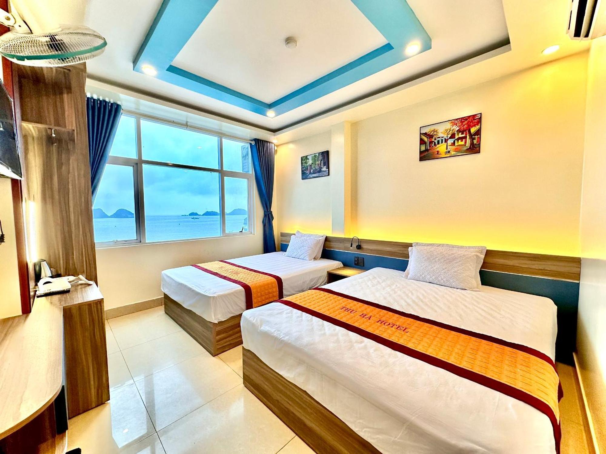 Thu Ha Sea View Hotel Dong Khe Sau Esterno foto