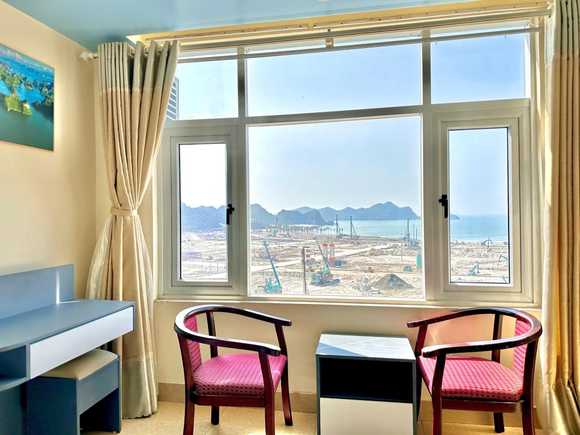 Thu Ha Sea View Hotel Dong Khe Sau Esterno foto